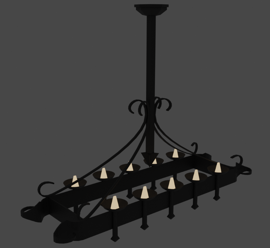 Gothic Chandelier preview image 1